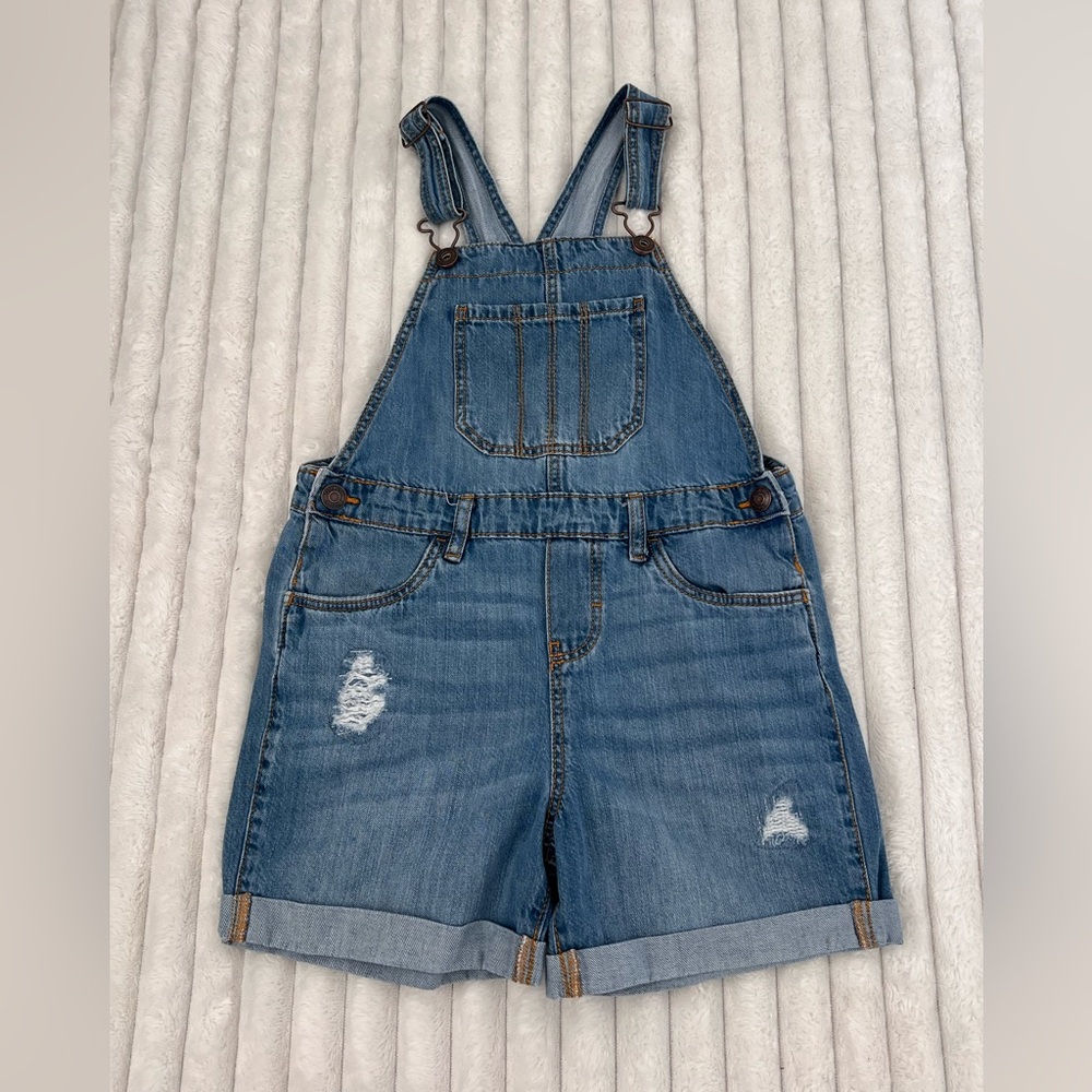 OshKosh B'gosh Light Blue Denim Overalls